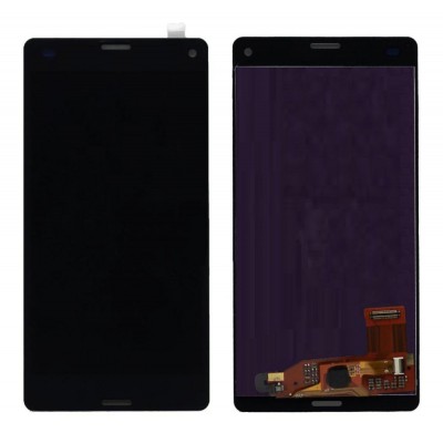 Lcd With Touch Screen For Sony Xperia Z3 Compact D5833 Red By - Maxbhi Com