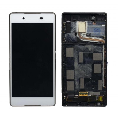 Lcd With Touch Screen For Sony Xperia Z3 Plus White White By - Maxbhi Com