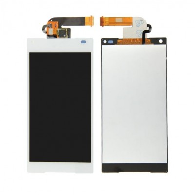 Lcd With Touch Screen For Sony Xperia Z5 Compact White By - Maxbhi Com