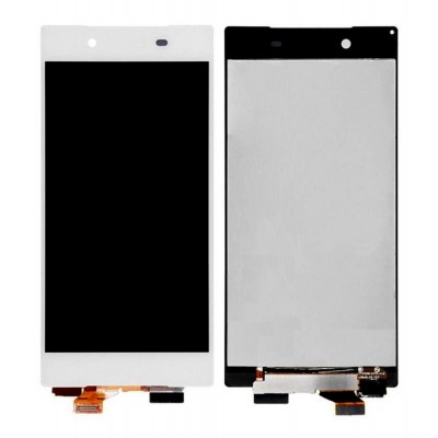 Lcd With Touch Screen For Sony Xperia Z5 White By - Maxbhi Com