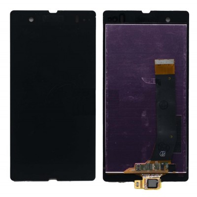 Lcd With Touch Screen For Sony Xperia Z Lte Black By - Maxbhi Com
