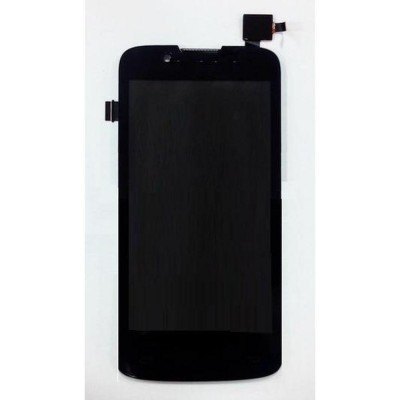 LCD with Touch Screen for Tecno S5 - White
