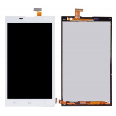 Lcd With Touch Screen For Vivo Y28 White By - Maxbhi Com