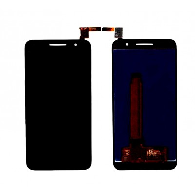 Lcd With Touch Screen For Vodafone Smart Prime 6 Silver By - Maxbhi Com