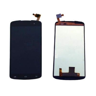 Lcd With Touch Screen For Xolo Omega 5 0 Black By - Maxbhi Com