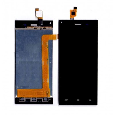 Lcd With Touch Screen For Xolo Q600s White By - Maxbhi Com