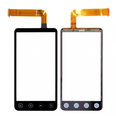 Touch Screen Digitizer For Htc Evo 3d Shooter G17 X515 Black By - Maxbhi Com