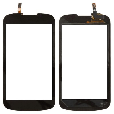 Touch Screen Digitizer For Huawei Ascend G300 U8818 Silver By - Maxbhi Com