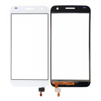 Touch Screen Digitizer For Huawei Ascend G7l03 Silver By - Maxbhi Com