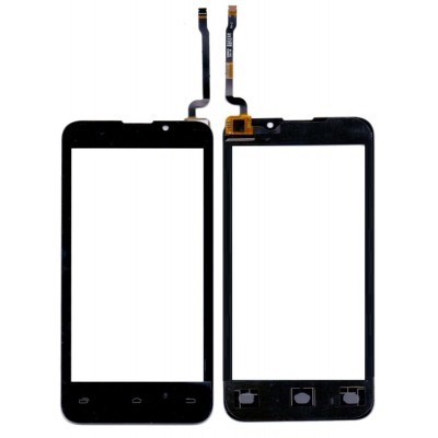 Touch Screen Digitizer For Intex Aqua Y2 Pro Black By - Maxbhi Com