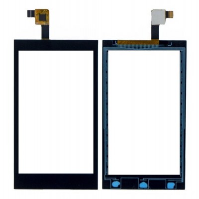 Touch Screen Digitizer For Lava Iris 405 Plus Grey By - Maxbhi Com