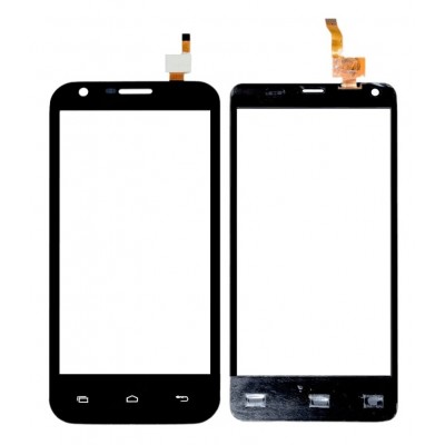 Touch Screen Digitizer For Lava Iris 505 Black By - Maxbhi Com