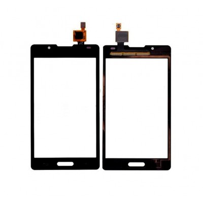 Touch Screen Digitizer For Lg Optimus L7 Ii P713 Black By - Maxbhi Com