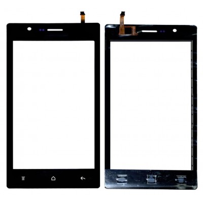 Touch Screen Digitizer For Micromax Bolt A075 Blue By - Maxbhi Com