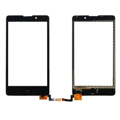 Touch Screen Digitizer For Nokia Xl Dual Sim Rm1030 Rm1042 Black By - Maxbhi Com