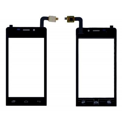 Touch Screen Digitizer For Panasonic T40 Grey By - Maxbhi Com