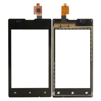 Touch Screen Digitizer For Sony Xperia E Dual Pink By - Maxbhi Com