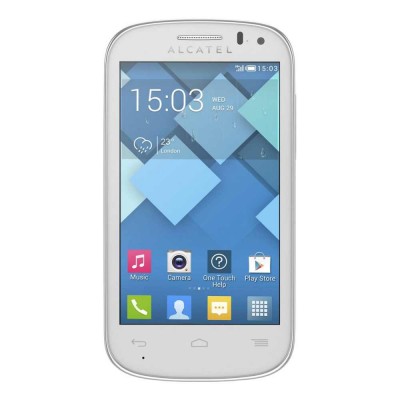 LCD with Touch Screen for Alcatel 4033X - White