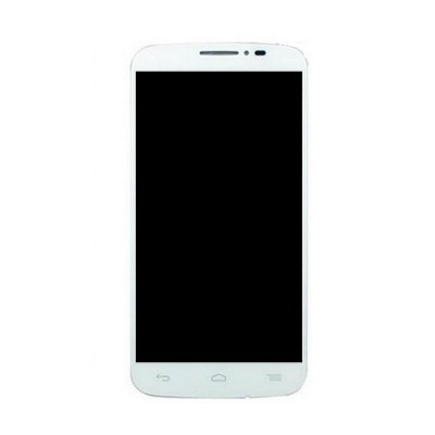Lcd With Touch Screen For Alcatel 7040f White By - Maxbhi Com