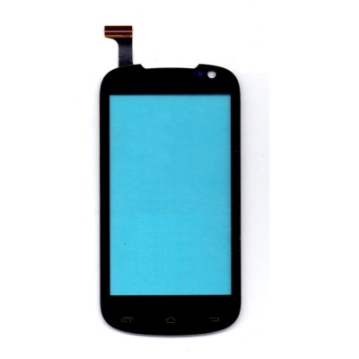 Touch Screen Digitizer For Spice Mi435 Stellar Nhance Black By - Maxbhi Com
