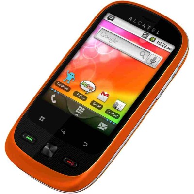 LCD with Touch Screen for Alcatel OT-890D - Orange