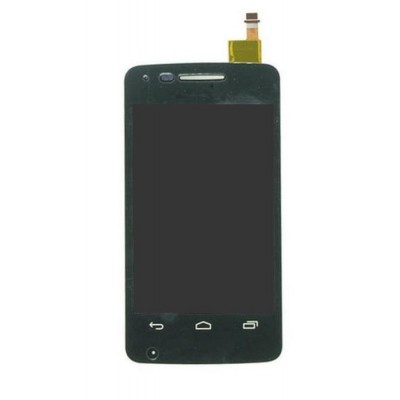 Lcd With Touch Screen For Alcatel One Touch Fire 4012a Black By - Maxbhi.com
