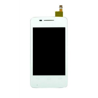 Lcd With Touch Screen For Alcatel One Touch Fire 4012a White By - Maxbhi.com