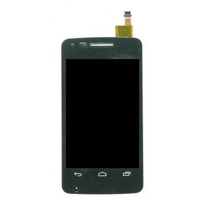 Lcd With Touch Screen For Alcatel One Touch Fire 4012x Black By - Maxbhi Com
