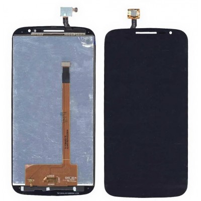 Lcd With Touch Screen For Alcatel Pop C9 Red By - Maxbhi Com