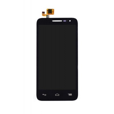 Lcd With Touch Screen For Alcatel Pop D5 Black By - Maxbhi Com