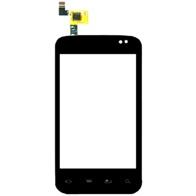 Touch Screen Digitizer For Alcatel Ot983 Red By - Maxbhi.com