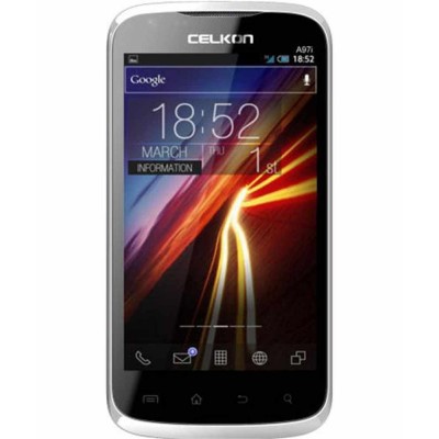 LCD with Touch Screen for Celkon A97i - Black