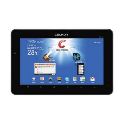LCD with Touch Screen for Celkon CT 1 - White