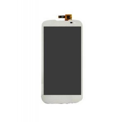 Lcd With Touch Screen For Blu Studio 6.0 Hd D650 White By - Maxbhi.com