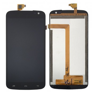 Lcd With Touch Screen For Blu Studio X Plus Black By - Maxbhi Com