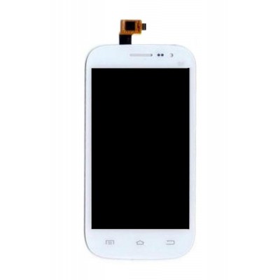 Lcd With Touch Screen For Celkon A107 White By - Maxbhi.com