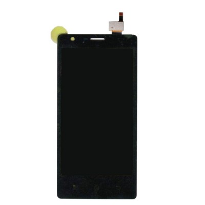 Lcd With Touch Screen For Celkon A112 Black By - Maxbhi.com