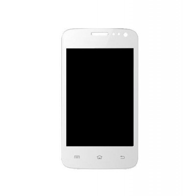 Lcd With Touch Screen For Celkon A15 White By - Maxbhi.com