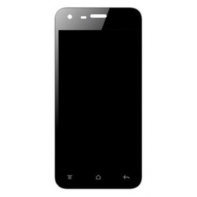 Lcd With Touch Screen For Celkon A66 Black By - Maxbhi Com
