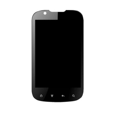 Lcd With Touch Screen For Celkon A77 White By - Maxbhi Com