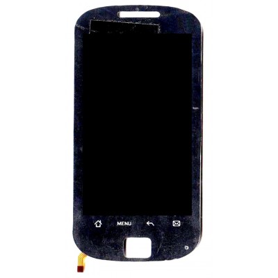 Lcd With Touch Screen For Celkon C555 White By - Maxbhi Com