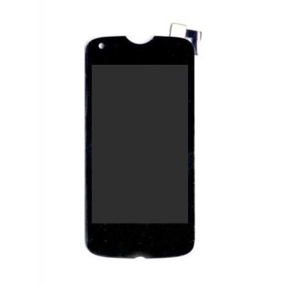 Lcd With Touch Screen For Celkon Q44 Black By - Maxbhi.com