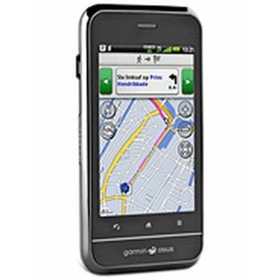 LCD with Touch Screen for Garmin-Asus A10 - White