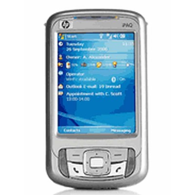 LCD with Touch Screen for HP iPAQ rw6815 - Black