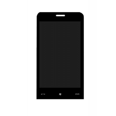 Lcd With Touch Screen For Garminasus Nuvifone M10 Black White By - Maxbhi.com