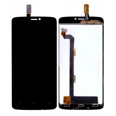 Lcd With Touch Screen For Gionee Ctrl V4s Black By - Maxbhi Com