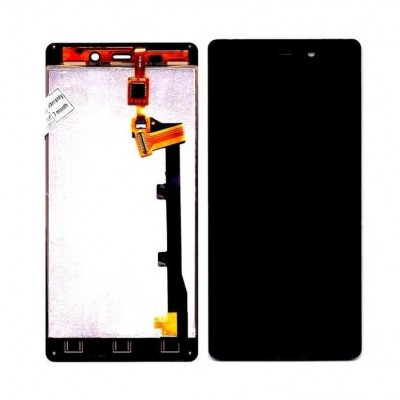 Lcd With Touch Screen For Gionee Elife E6 Black By - Maxbhi Com