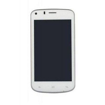 Lcd With Touch Screen For Gionee Pioneer P3 White By - Maxbhi.com