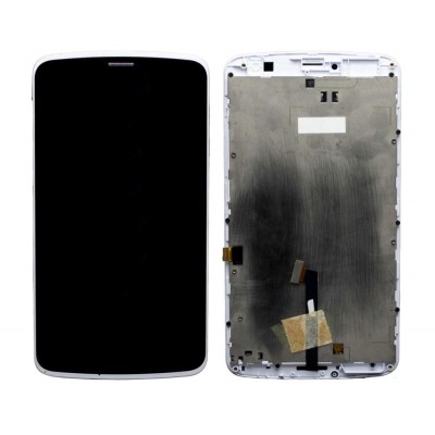 Lcd With Touch Screen For Hp 7 Voicetab White By - Maxbhi Com