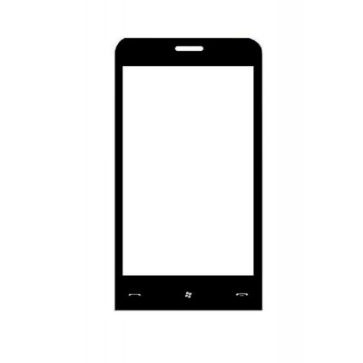 Touch Screen Digitizer For Garminasus Nuvifone M10 Black White By - Maxbhi.com